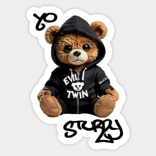 Evil Twin - Bad Bear Sticker